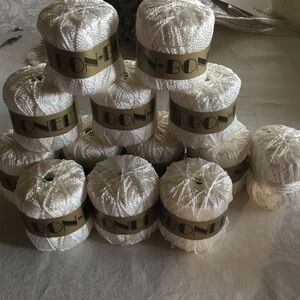 Vendome Bon-Bonel White Rayon Yarn - 650 Grams